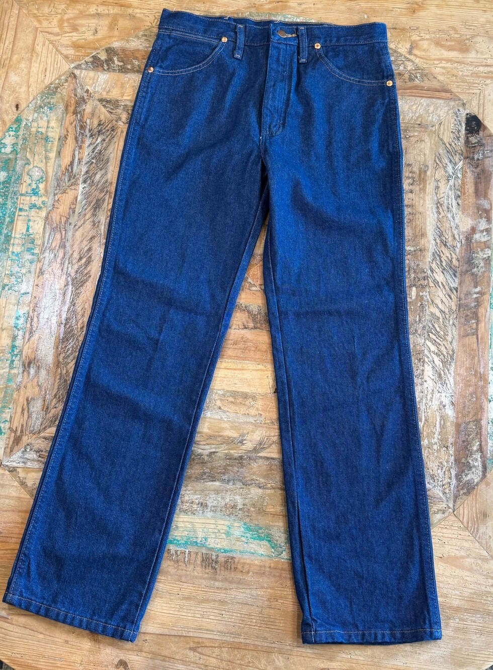 Wrangler Classic Cowboy Cut Jeans 30x30 Indigo Dark wash western ranch rodeo
